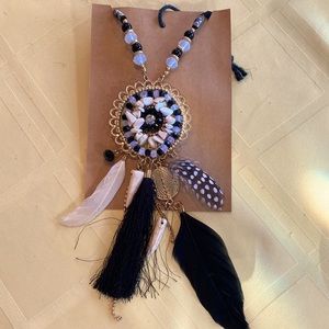 Dream catcher necklace!